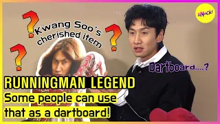 [RUNNINGMAN THE LEGEND] "We can use that as a dartboard" Kwang Soo’s cherished item🎁 (ENGSUB)