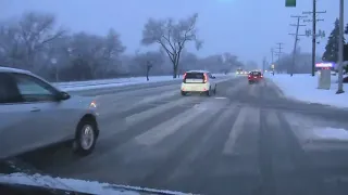 Latest forecast, road and travel conditions as winter storm enters Chicago area