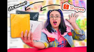 PROBANDO PRODUCTOS BARATOS DE SHOPEE 😵 *Papelería Rara* 🧐