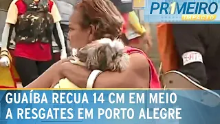 Nível do Guaíba desce 14cm; resgates prosseguem em Porto Alegre | Primeiro Impacto (08/05/24)