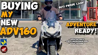 Buying new ADV 160 | First ride impression, Price update, Walk around | Brentro