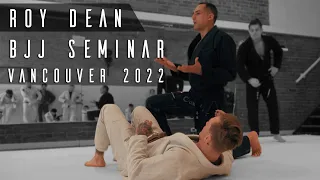 Roy Dean BJJ Seminar + Black Belt Promotion | Vancouver 2022