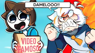 ROBANDO a YOUTUBERS SU VIDEO MAS FAMOSO 😀😈