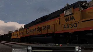 Train Simulator - [EMD GP40-2] - Coal Transfer Between Cumberland and Knobmount - 4K UHD