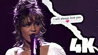 Whitney Houston- I Will Always Love You (1994 The Bodyguard💜)