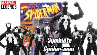 Review, comparison and ranking of Marvel Legends Symbiote Spider-man from Spider-man Retro Wave
