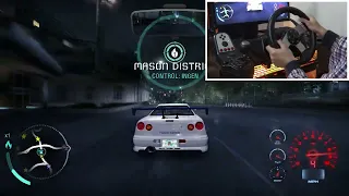 Cruising in Skyline Nfs carbon redux