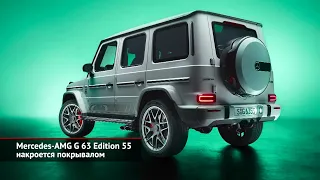 Mercedes-AMG GT Track Series и G 63 Edition 55 отпразднуют 55-летие AMG | Новости с колёс №1929