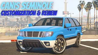 GTA 5 Online : Canis Seminole Customization & Review (Jeep Cherokee)