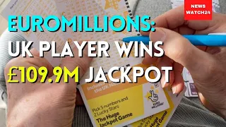 EuroMillions: UK player wins £109.9m jackpot