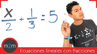 Ecuaciones de primer grado con fracciones │ ejercicio 3
