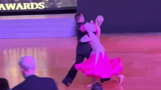 Valerio Calantoni and Anna Demidova Quickstep Show Dance Heritage Classes 2023