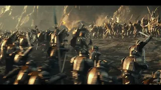 🎬 The Hobbit: The Battle of the Five Armies (2014) | Elves vs Dwarves fight scene.