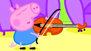 Peppa Pig and George Discover the Joy of Making Music 🐷 🎻 Adventures With Peppa Pig