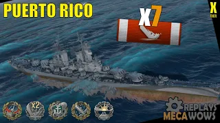 Puerto Rico 7 Kills & 203k Damage | World of Warships Gameplay