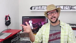 Marcio Guerra (músico, técnico vocal e produtor) falando sobre sua admiração por Elvis