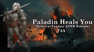 [F4A] Paladin Heals You [Fantasy ASMR RP] [Whispered/Soft Spoken] [Cave Ambiance]