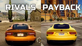 Need For Speed: Rivals vs Payback - SRT Viper - Side by Side Comparison