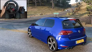 2014 Volkswagen Golf GTI (Forza Horizon 5) Logitech G29 + Shifter Gameplay