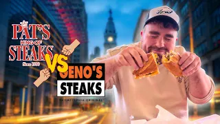 I ate the 5 BEST CHEESESTEAKS in PHILADELPHIA... in ONE DAY 🔔