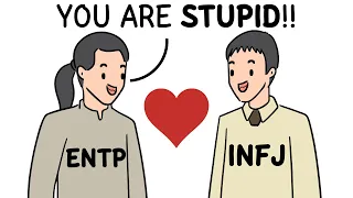 When ENTP and INFJ have a heated argument 🤣