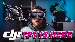 FPV drone from DJI is finally here. This is the summer of FPV. Coming soon to the channel.