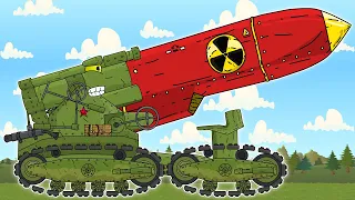 Secret Rocket of the USSR - Cartoons about tanks