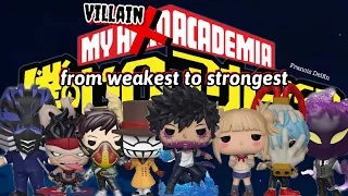 MY HERO ACADEMIA VILLAINS RANKED FROM WEAKEST TO STRONGEST. Who's your favorite? | Francis Delfin