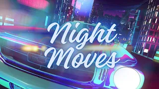 Night Moves (80s Synthwave Instrumental Music) Animation Video