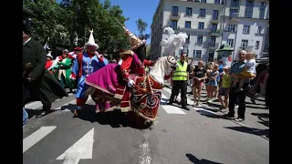 Pierwszy pochód nowego Lajkonika