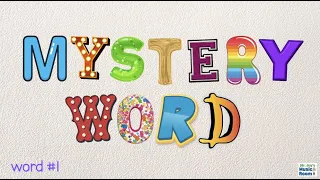 Mystery Word #1