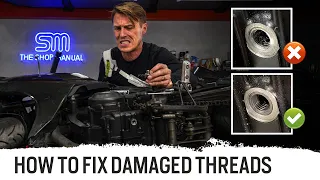 Stripped Thread Repair: Helicoil vs. TimeSert vs. JB Weld | The Shop Manual