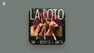 LA LOTO  ( TINI FEAT BECKY G & ANITTA ) - ÁUDIO OFFICE