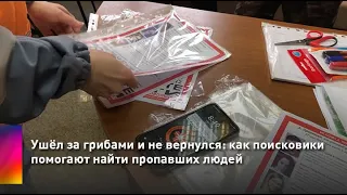 Ушёл за грибами и не вернулся: как поисковики помогают найти пропавших людей