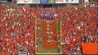 Clemson Football Hill Intro Video