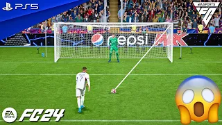 FC 24 - Paris SG vs. Barcelona - Penalty Shootout in UCL 2024 Quarter Finals Match | PS5™ [4K60]