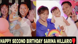 ANAK ni Jhong Hilario IPINAGDIWANG ang 2ND BIRTHDAY! Sarina Hilario 2nd Birthday