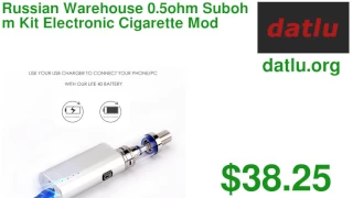 Russian Warehouse 0.5ohm Subohm Kit Electronic Cigarette Mod 2200mAh Box Mod Lite 40w Ecig Mod Kit