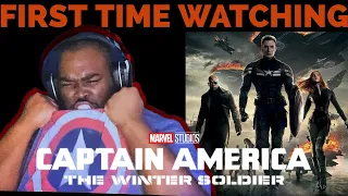 MY NEW FAVORITE *CAPTAIN AMERICA THE WINTER SOLDIER* IS DOPE AF!!!!! | MCU MOVIE REACTION