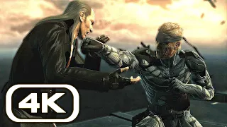 Solid Snake vs. Liquid Ocelot Boss Fight Scene 4K ULTRA HD (Metal Gear Solid 4)