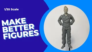 Make BETTER FIGURES! Introduction to miniature figures, scale, modelling and converting.