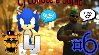 CJ conoce a Sonic - GTA SA Loquendo Android #6