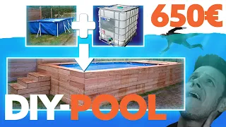 Pool-OASE für 650€ selber bauen - mit WHIRLPOOL!