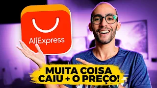 CORRE! Preços CAÍRAM NO FINAL DA PROMO do Aliexpress, MAS É SÓ ATÉ HOJE!