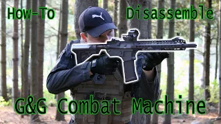 G&G CM16 Combat Machine M4 Disassembly (How-to)