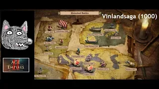 Age of Empires 2: DE Campaigns | Historical Battles | Vinlandsaga (1000)