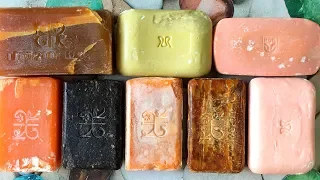 Режу старенькие и очень сухие брусочки мыла | ASMR Soap Carving (NO TALKING) | Relaxing Sounds