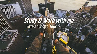 📚 Study & Work with me | Focus Music for a New York Tour
