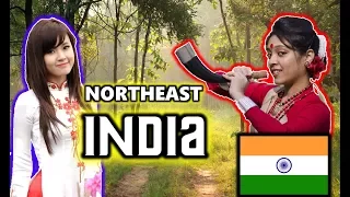 Why do Northeast Indians look East Asian? People of the Seven Sister States, Nepal and Bhutan