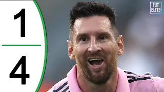MESSI reach Final - Philadelphia vs Inter Miami 1-4 Extended Highlights & Goals - Leagues Cup 2023
